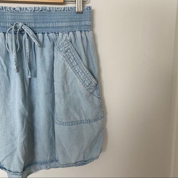 COUNTRY ROAD - light blue skirt elastic waist - Picture 8 of 10